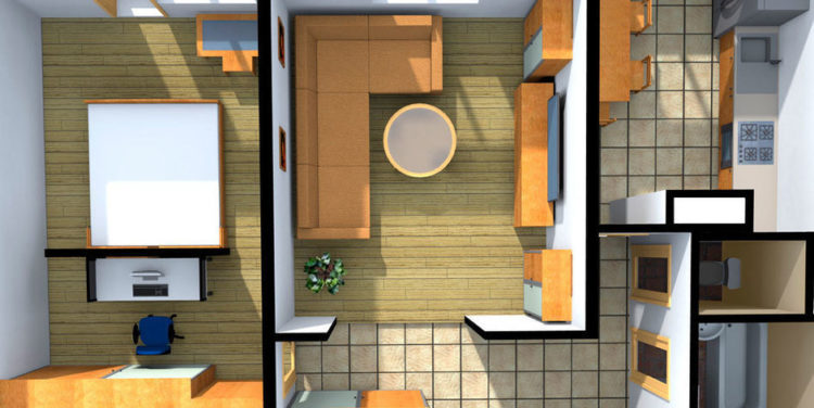 Перепланировка однокомнатной квартиры в двухкомнатную: советы дизайнера